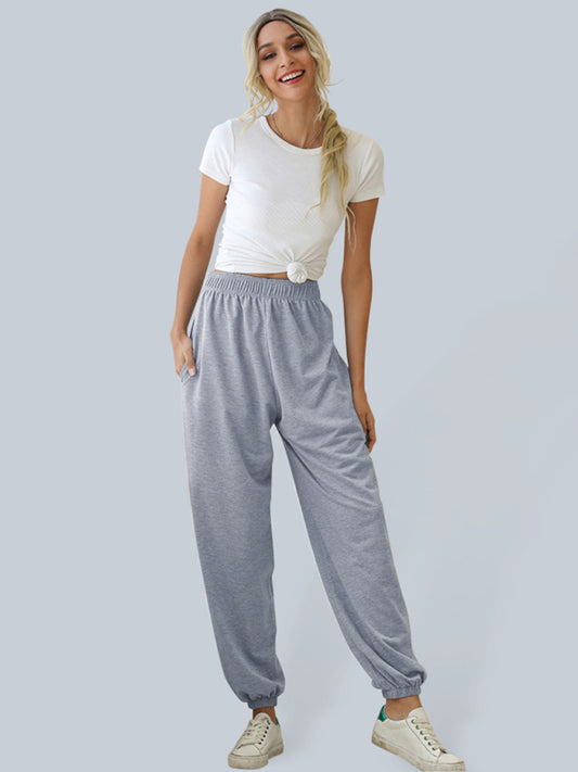 Blue Zone Planet | sports basic loose legged pants kakaclo