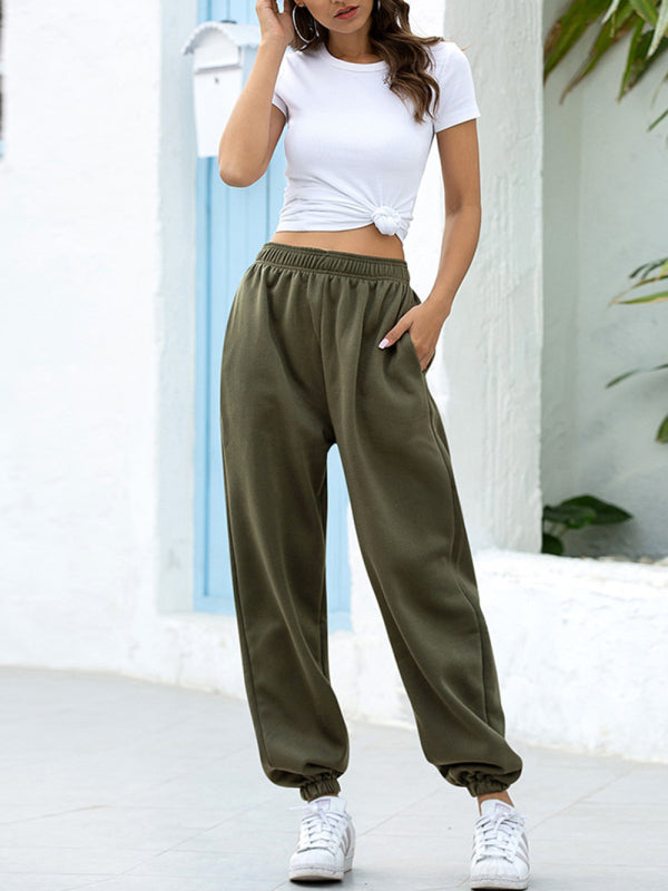 Blue Zone Planet | sports basic loose legged pants kakaclo