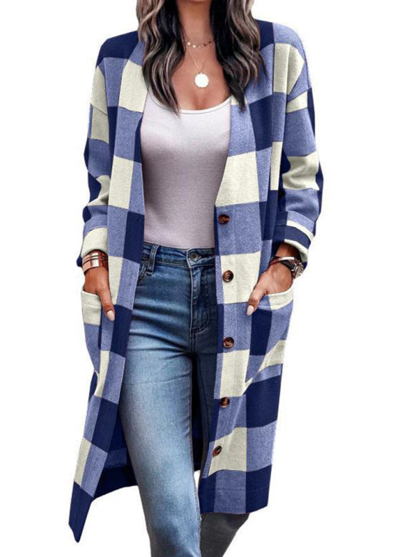 Blue Zone Planet | Check Print Pocket Jacket BLUE ZONE PLANET