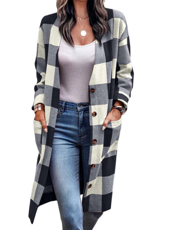 Blue Zone Planet | Check Print Pocket Jacket BLUE ZONE PLANET