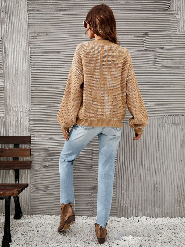 Blue Zone Planet | Knitwear Button Sweater Cropped Cardigan Amazon Arrivals Sweater Jacket kakaclo