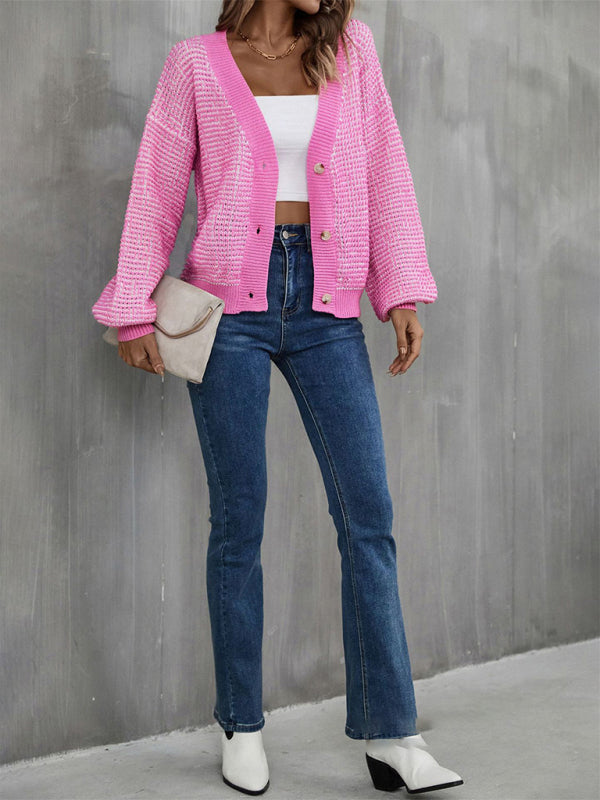Blue Zone Planet | Knitwear Button Sweater Cropped Cardigan Amazon Arrivals Sweater Jacket kakaclo