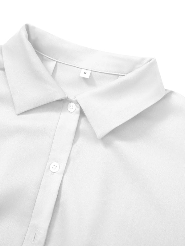 Blue Zone Planet | woven loose short-sleeved shirt BLUE ZONE PLANET