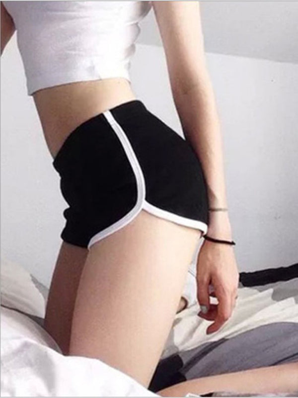 Blue Zone Planet | Home solid color yoga beach pants candy color hot pants BLUE ZONE PLANET