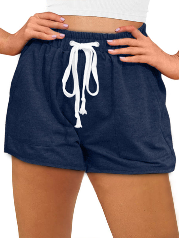 Blue Zone Planet | knitted all-match sweater shorts BLUE ZONE PLANET