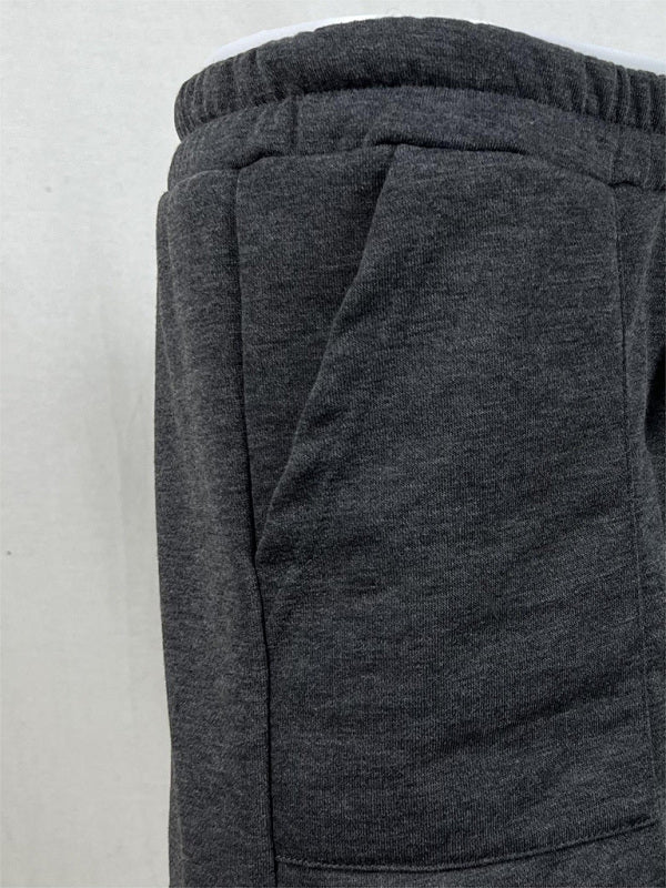 Blue Zone Planet | knitted all-match sweater shorts BLUE ZONE PLANET