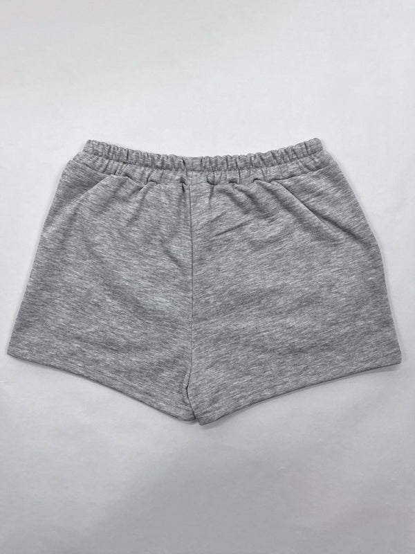 Blue Zone Planet | knitted all-match sweater shorts BLUE ZONE PLANET