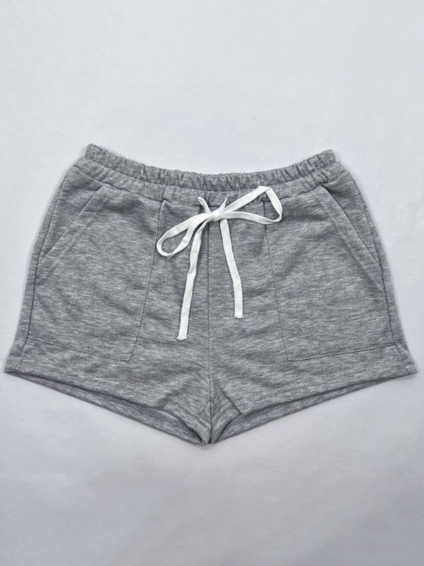Blue Zone Planet | knitted all-match sweater shorts BLUE ZONE PLANET