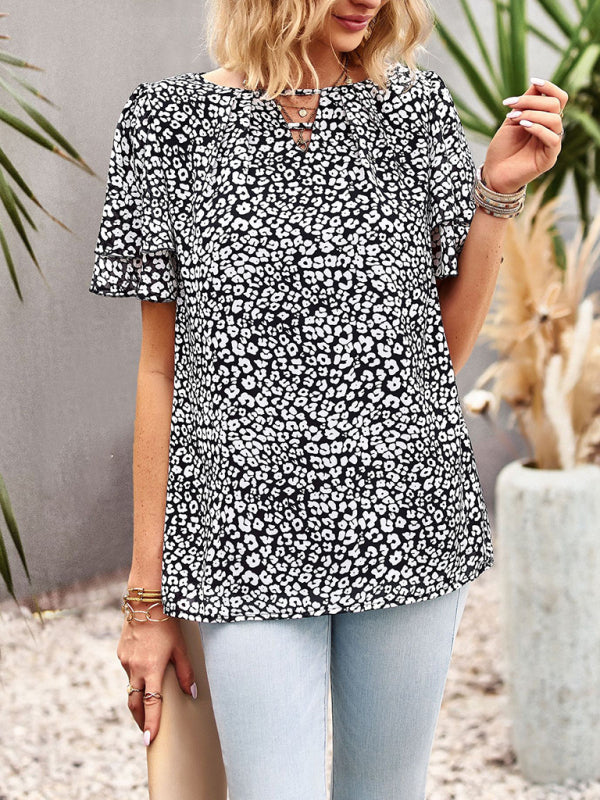 Blue Zone Planet | Ladies Bohemian Shirt Tops BLUE ZONE PLANET
