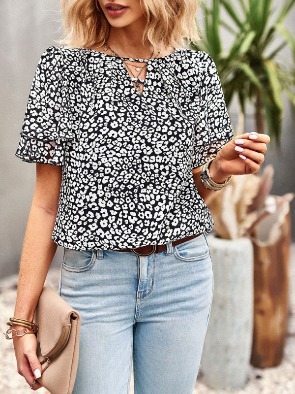 Blue Zone Planet | Ladies Bohemian Shirt Tops BLUE ZONE PLANET