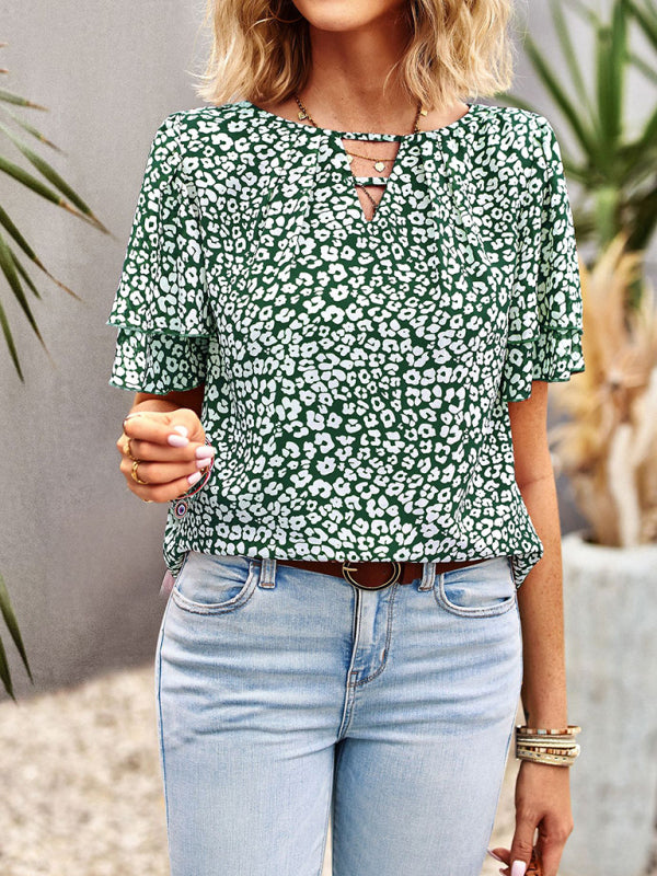 Blue Zone Planet | Ladies Bohemian Shirt Tops BLUE ZONE PLANET