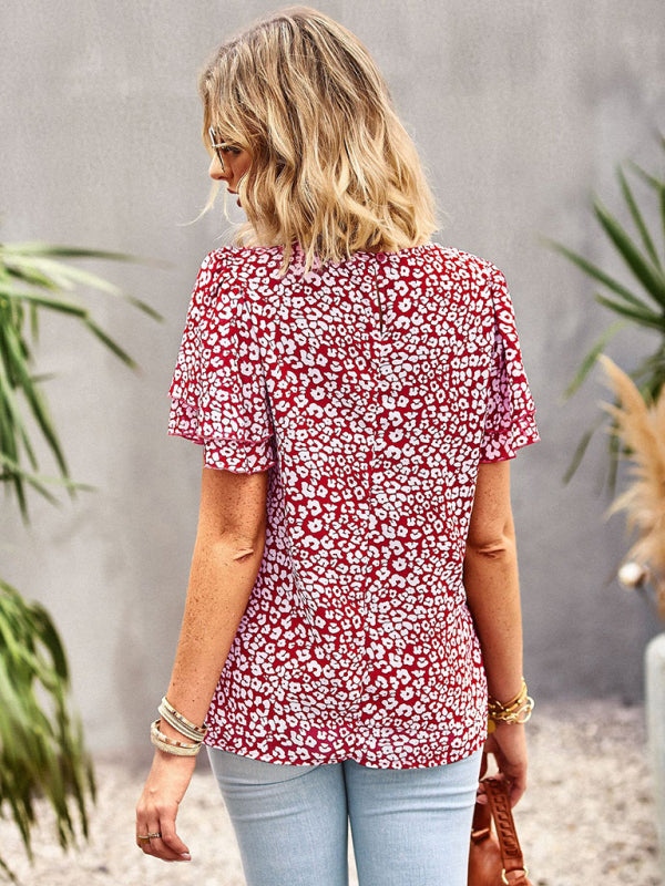 Blue Zone Planet | Ladies Bohemian Shirt Tops BLUE ZONE PLANET