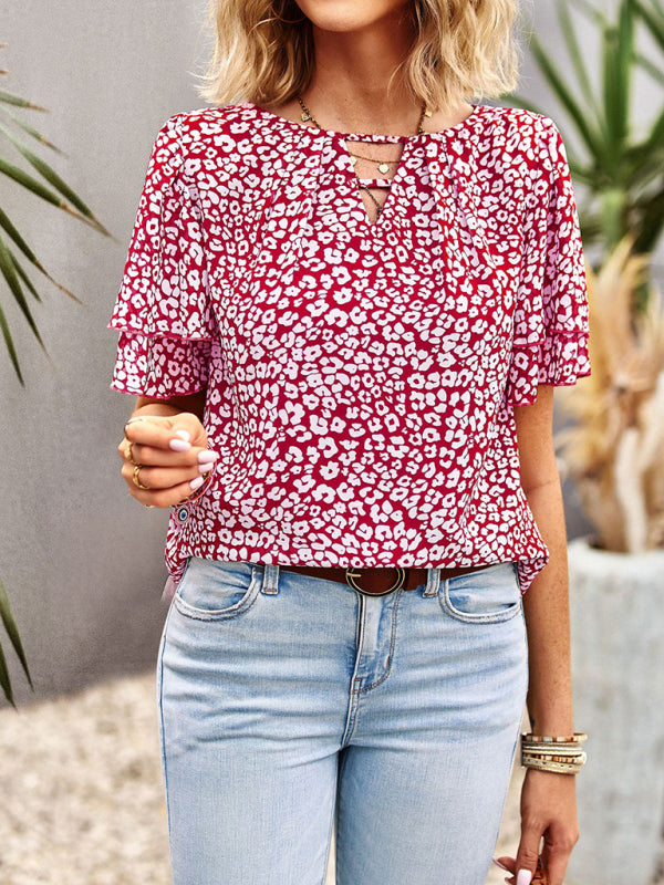 Blue Zone Planet | Ladies Bohemian Shirt Tops BLUE ZONE PLANET