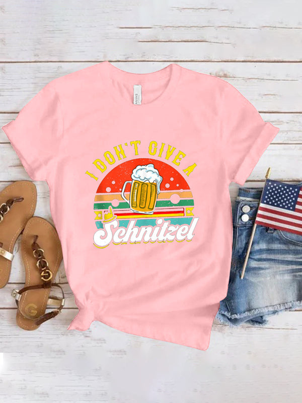 Blue Zone Planet | BEER Oktoberfest Oktoberfest short-sleeved T-shirt BLUE ZONE PLANET