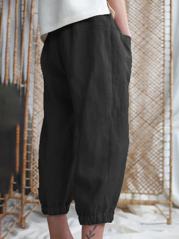 Blue Zone Planet | style loose pocket pants BLUE ZONE PLANET