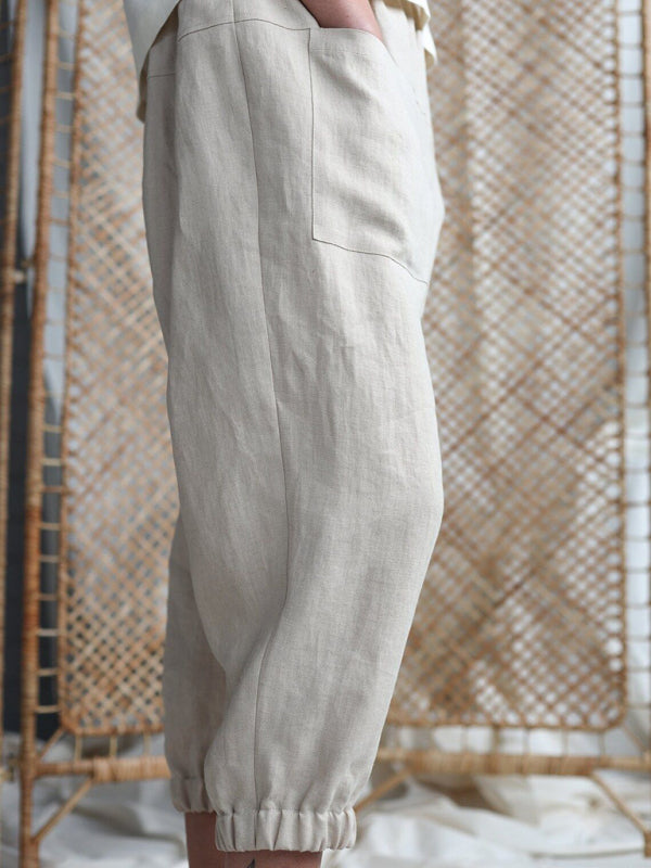Blue Zone Planet | style loose pocket pants BLUE ZONE PLANET