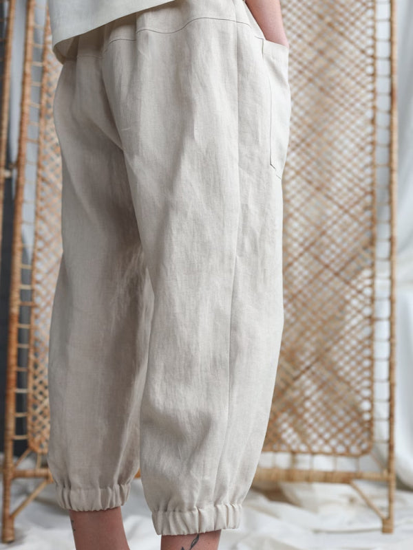 Blue Zone Planet | style loose pocket pants BLUE ZONE PLANET