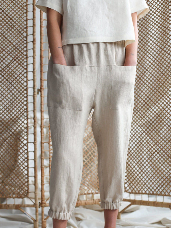 Blue Zone Planet | style loose pocket pants BLUE ZONE PLANET