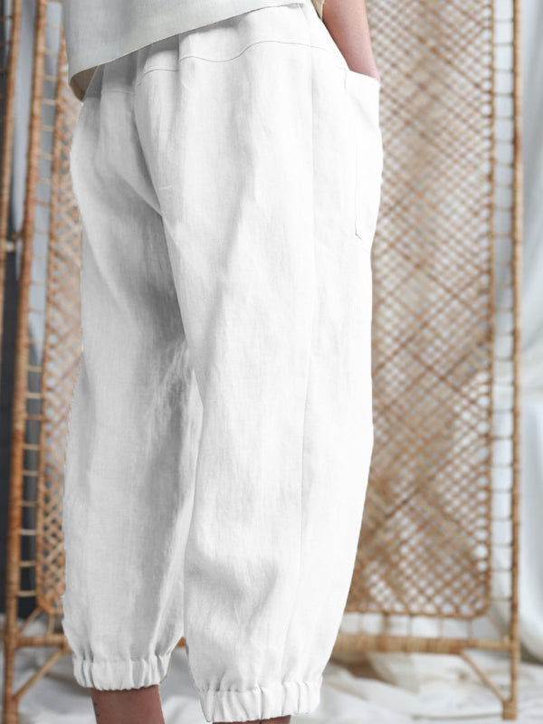 Blue Zone Planet | style loose pocket pants BLUE ZONE PLANET