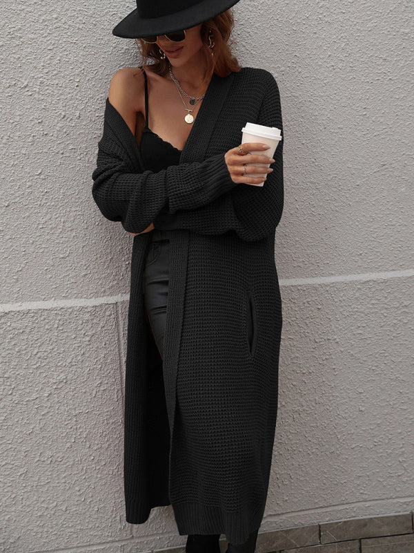 Blue Zone Planet | knitted cardigan loose sweater kakaclo