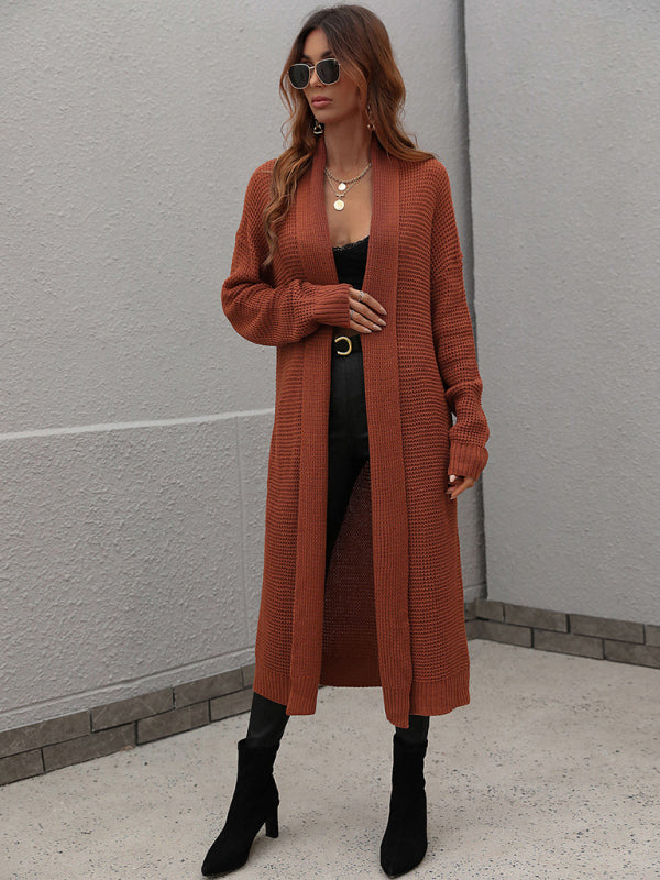 Blue Zone Planet | knitted cardigan loose sweater kakaclo