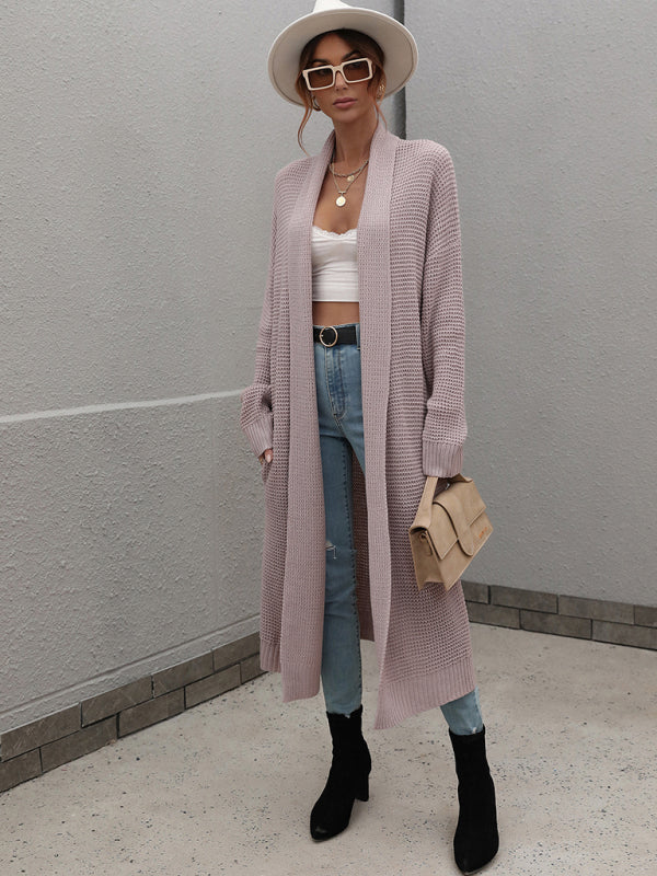 Blue Zone Planet | knitted cardigan loose sweater kakaclo