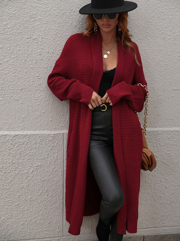 Blue Zone Planet | knitted cardigan loose sweater kakaclo