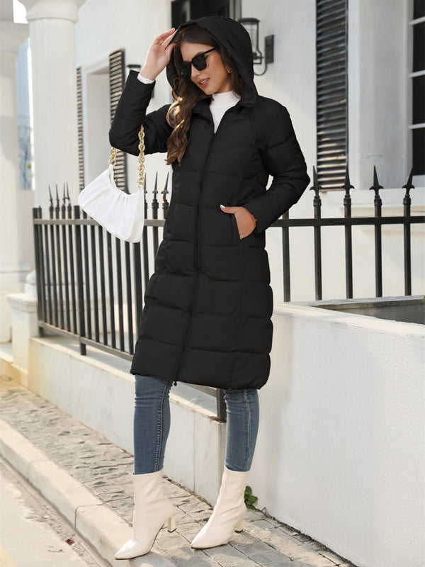 Blue Zone Planet | winter mid-length slim cotton jacket warm down cotton jacket BLUE ZONE PLANET