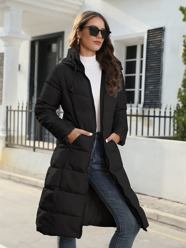 Blue Zone Planet | winter mid-length slim cotton jacket warm down cotton jacket BLUE ZONE PLANET