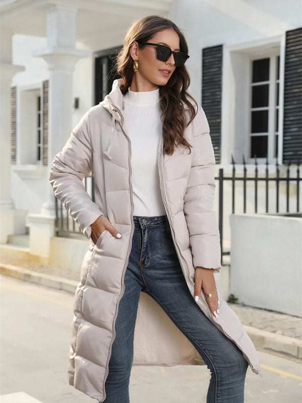 Blue Zone Planet | winter mid-length slim cotton jacket warm down cotton jacket BLUE ZONE PLANET