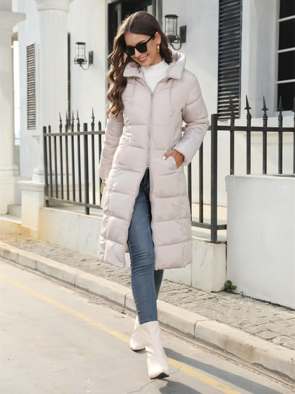 Blue Zone Planet | winter mid-length slim cotton jacket warm down cotton jacket BLUE ZONE PLANET