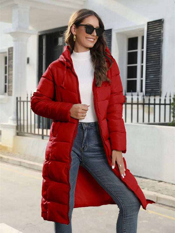 Blue Zone Planet | winter mid-length slim cotton jacket warm down cotton jacket BLUE ZONE PLANET