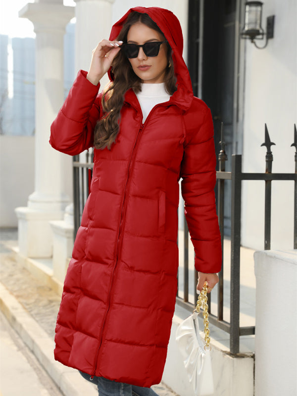 Blue Zone Planet | winter mid-length slim cotton jacket warm down cotton jacket BLUE ZONE PLANET