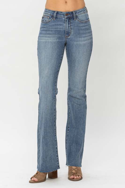 Blue Zone Planet | Women 's woven demin pant two color BLUE ZONE PLANET