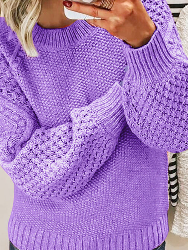 Blue Zone Planet | warm thick knitted pullover sweater BLUE ZONE PLANET