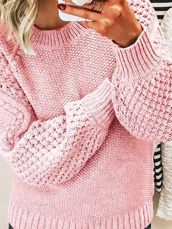 Blue Zone Planet | warm thick knitted pullover sweater BLUE ZONE PLANET