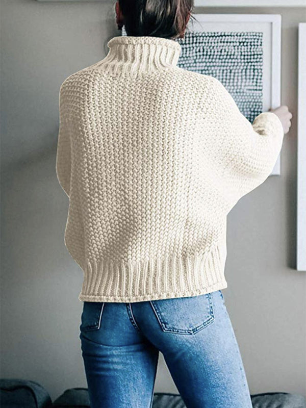 Vivian's Knitted Sweater Cardigan Jacket Sweater BLUE ZONE PLANET