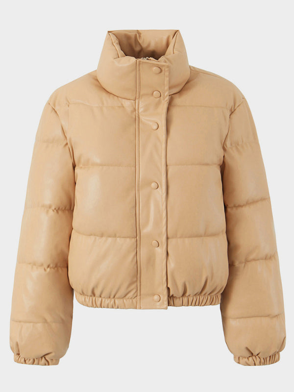 Blue Zone Planet | short simple stand collar down jacket BLUE ZONE PLANET