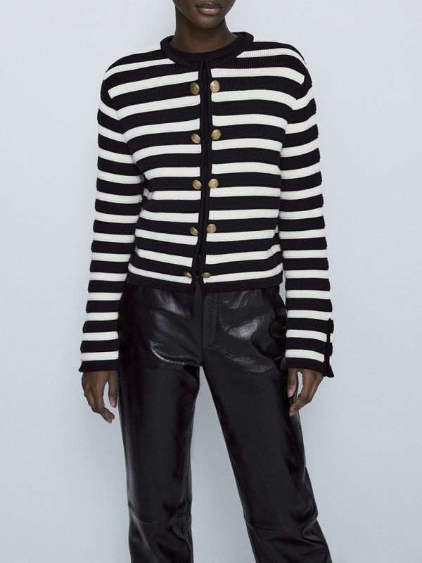 Blue Zone Planet |  New Women's Clothing Women's Classic Versatile Knitted Cardigan Jacket BLUE ZONE PLANET