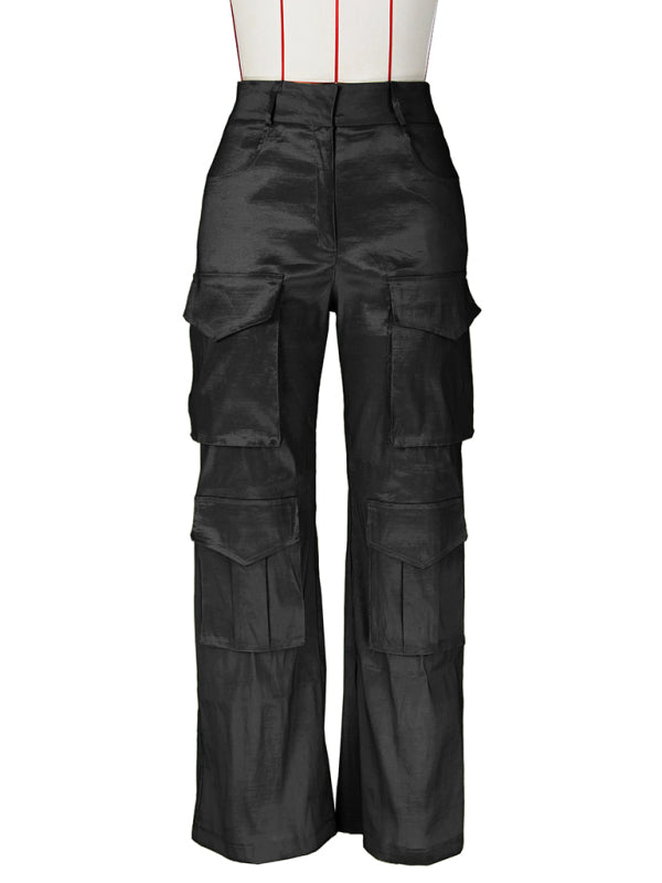 multi-pocket cargo trousers BLUE ZONE PLANET