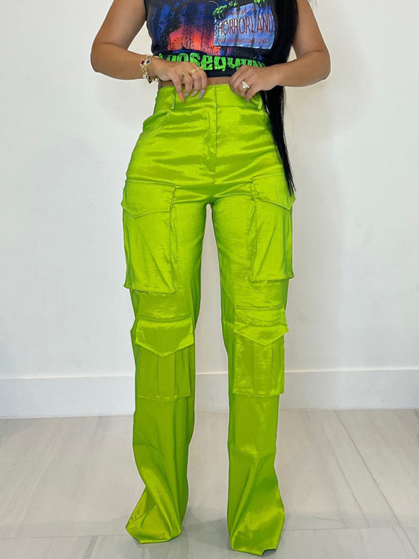 multi-pocket cargo trousers BLUE ZONE PLANET