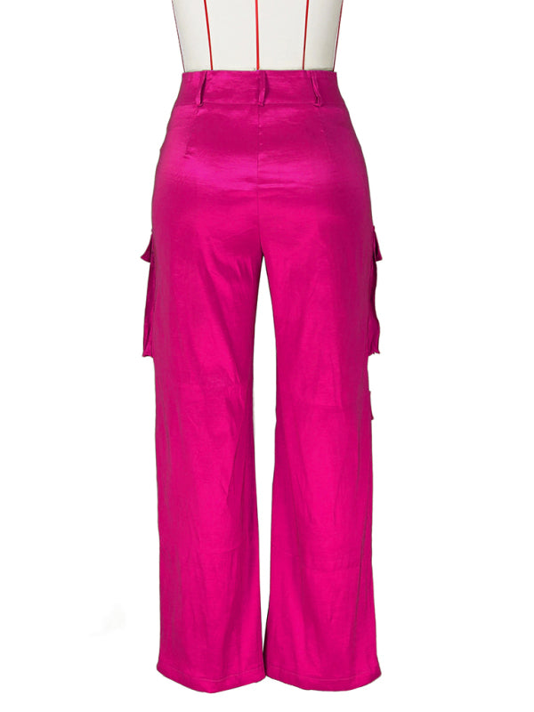 multi-pocket cargo trousers BLUE ZONE PLANET