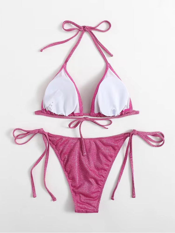 Blue Zone Planet | split backless strappy bikini BLUE ZONE PLANET