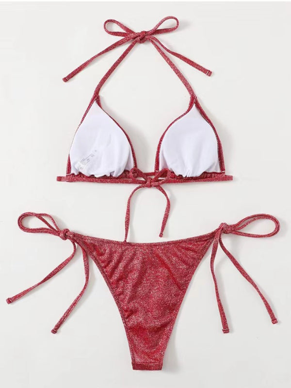 Blue Zone Planet | split backless strappy bikini BLUE ZONE PLANET