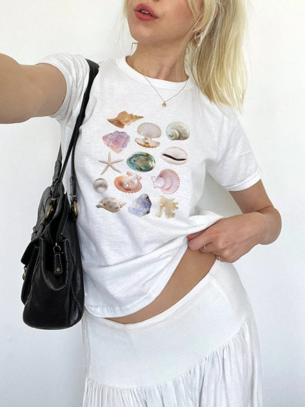 Blue Zone Planet | personalized printed graphic T-shirt short-sleeved tops BLUE ZONE PLANET