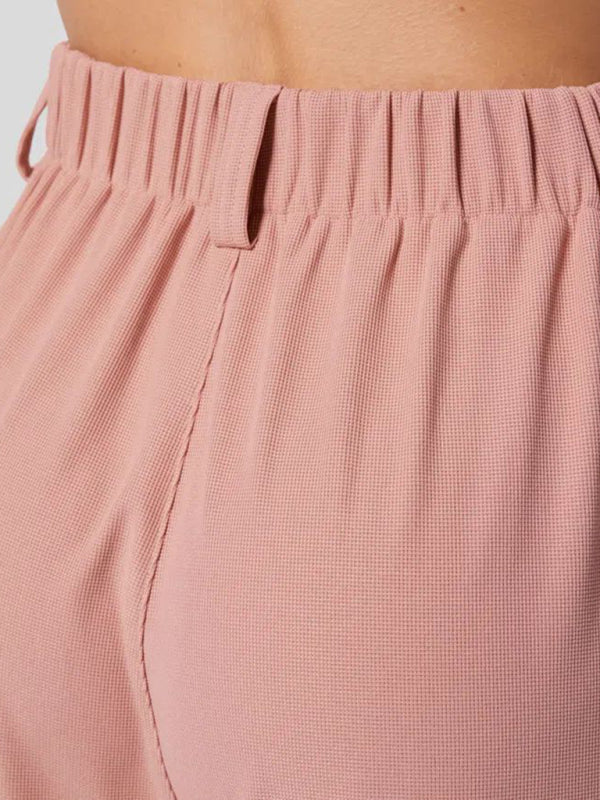 Blue Zone Planet | Loose Wide Leg Pocket High Waist Pants BLUE ZONE PLANET