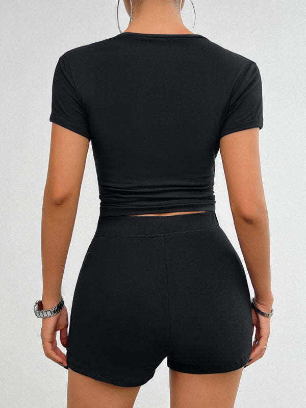 Blue Zone Planet | Solid Color Vest Tight Suit BLUE ZONE PLANET