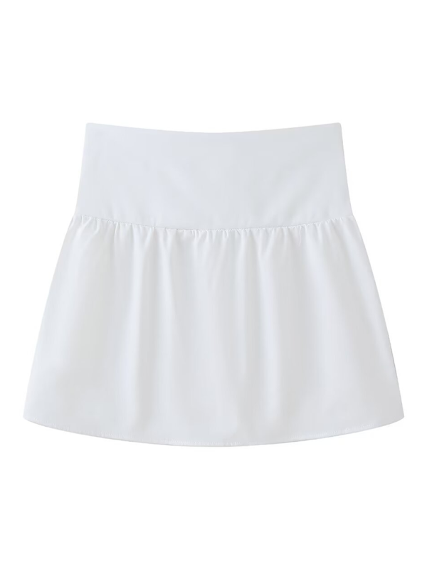 Blue Zone Planet | hot girl one-shoulder pleated solid color sleeveless tube top BLUE ZONE PLANET