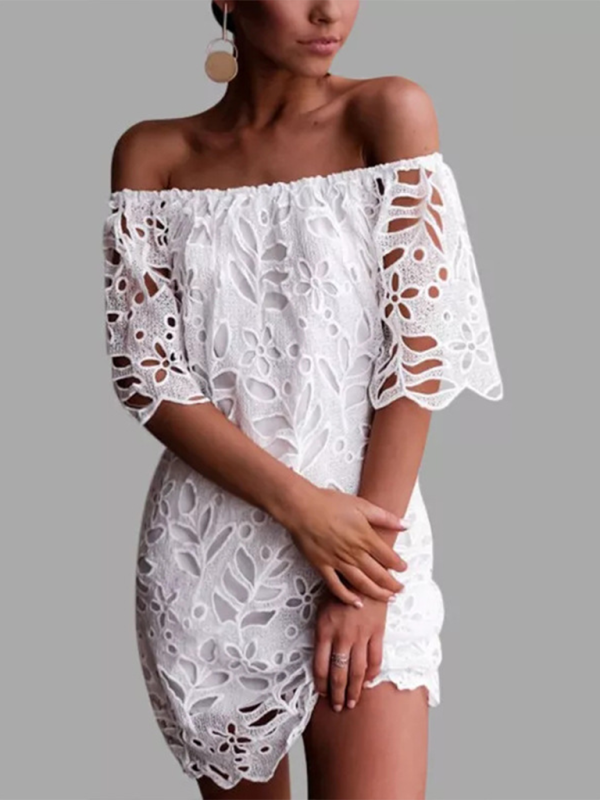 Blue Zone Planet | tube top one shoulder hollow dress BLUE ZONE PLANET