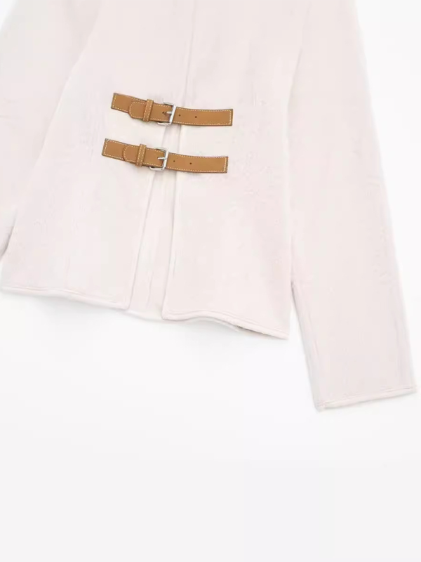 Blue Zone Planet | Linda's Soft Long-Sleeved Jacket with Tie Straps BLUE ZONE PLANET